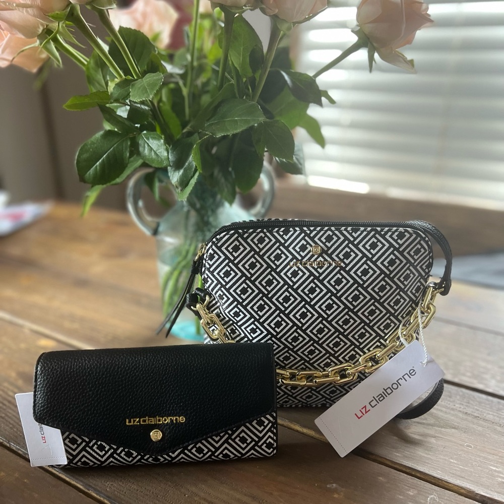 Liz Claiborne purse and wallet